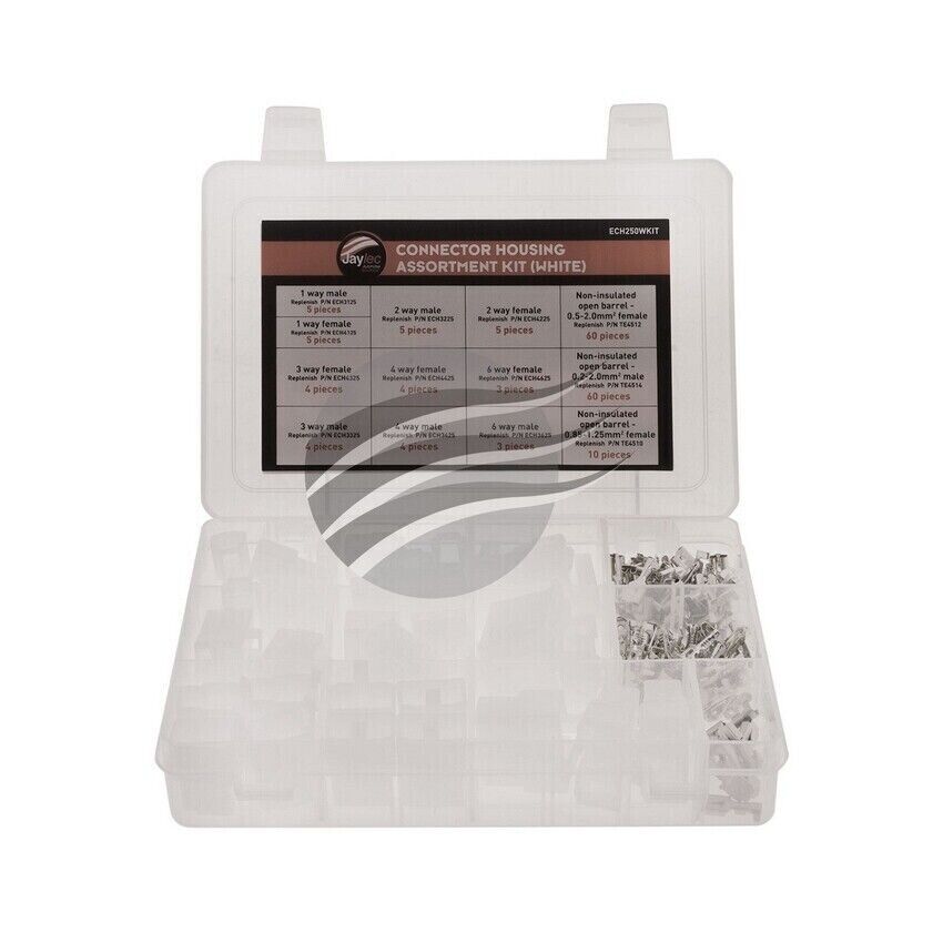 NEW Connector Housing Assortment Kit 250 Series 172 Pack