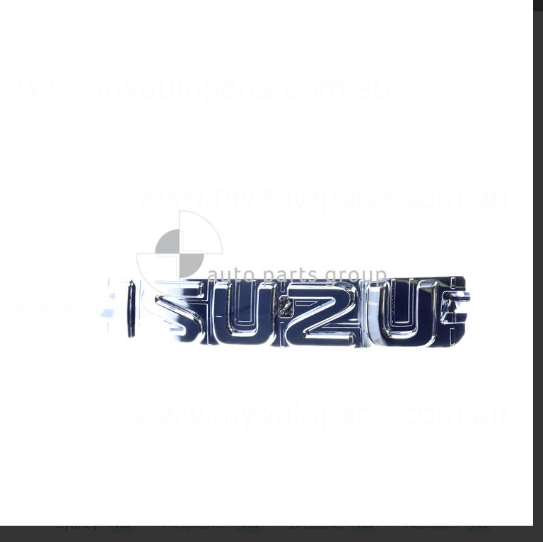 GENUINE FRONT GRILLE BADGE EMBLEM FOR ISUZU D-MAX RG 8/20-5/2024 DMAX