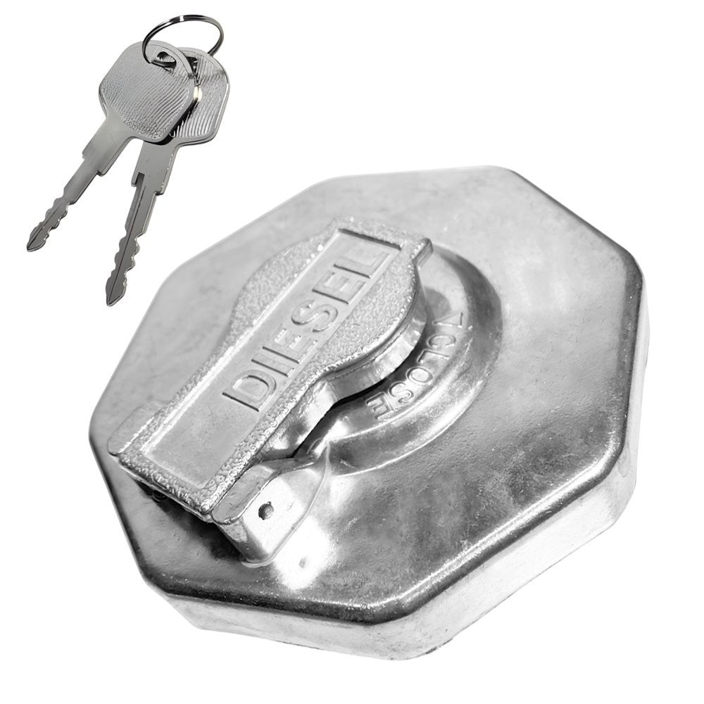 FUEL CAP WITH KEY FOR Isuzu NLR NLS NNR NPR NPS NQR FRD Locking CAP FUEL LOCK