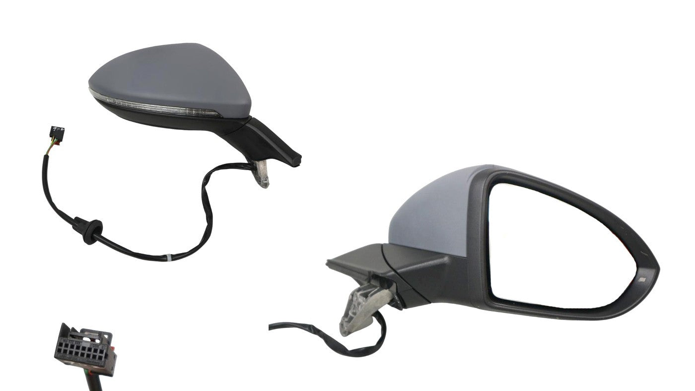 NEW DRIVER SIDE DOOR MIRROR FOR HONDA CITY GM 04/2014-ON FOLDING TYPE 7-PIN