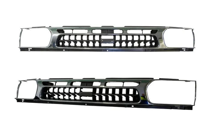 NEW Front Grille FOR NISSAN PATHFINDER R50 02/1999 ~ 06/2005 CHROME-GREY