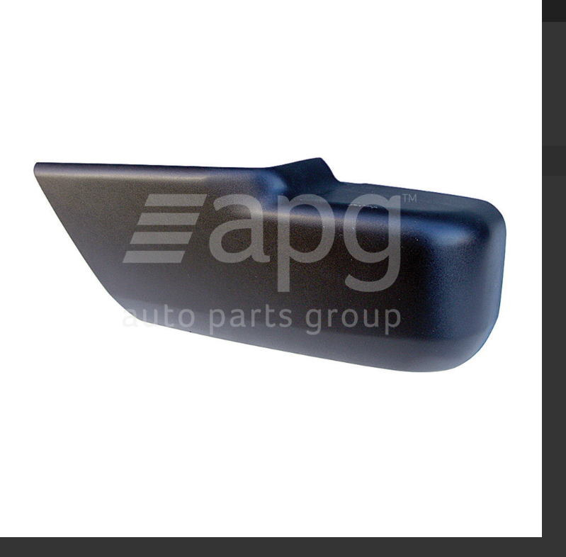 Genuine REAR BAR LEFT OUTER END COVER FOR Toyota Landcruiser VDJ78R 1/2007-8/16