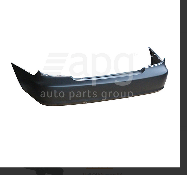 NEW REAR BAR COVER BUMPER FOR TOYOTA CAMRY ACV36R 8/2002-6/2006