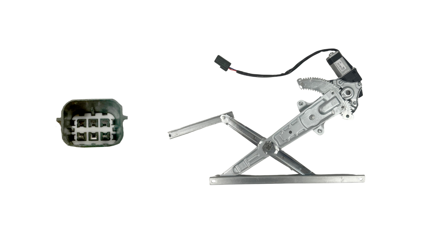 NEW RIGHT REAR WINDOW REGULATOR FOR NISSAN PULSAR C12 03/13-04/2016 HATCH 2-PIN