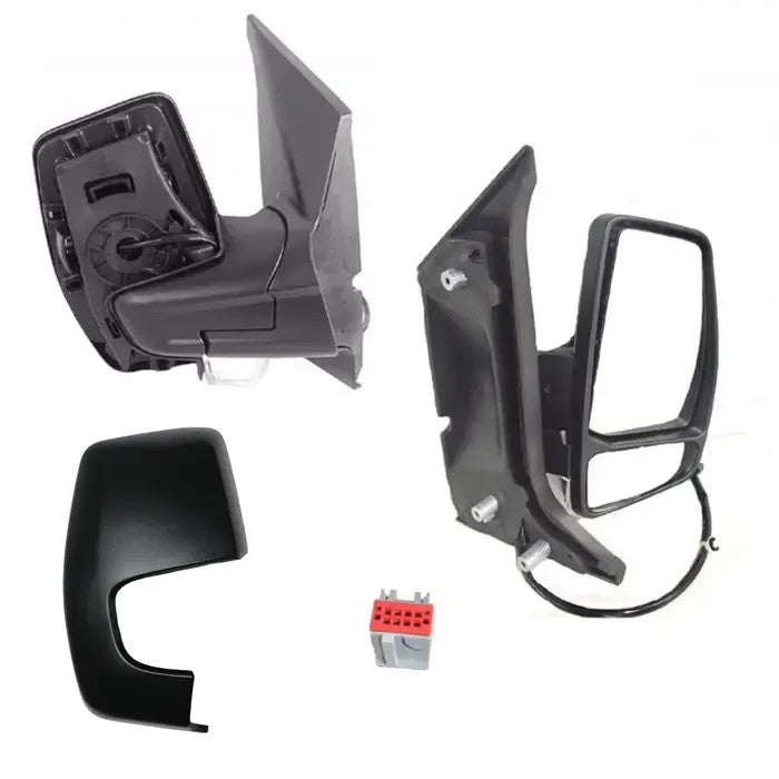 NEW RIGHT DOOR MIRROR FOR FORD TRANSIT CUSTOM VN 9/2013-7/2023 BLINKER+HEATED TY
