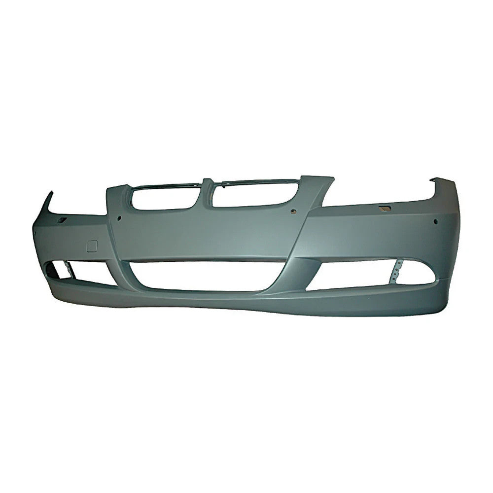 NEW FRONT BAR COVER BUMPER FOR BMW E90 3/2005-3/2007 SEDAN SENSOR+WASHER TYPE