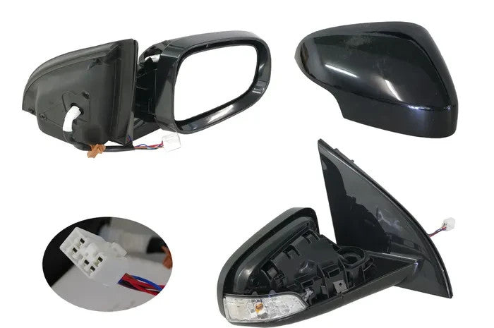 NEW RIGHT DOOR MIRROR FOR FORD FALCON FG 02/2008 ~ 08/2014 ELECTRIC WITH LIGHT