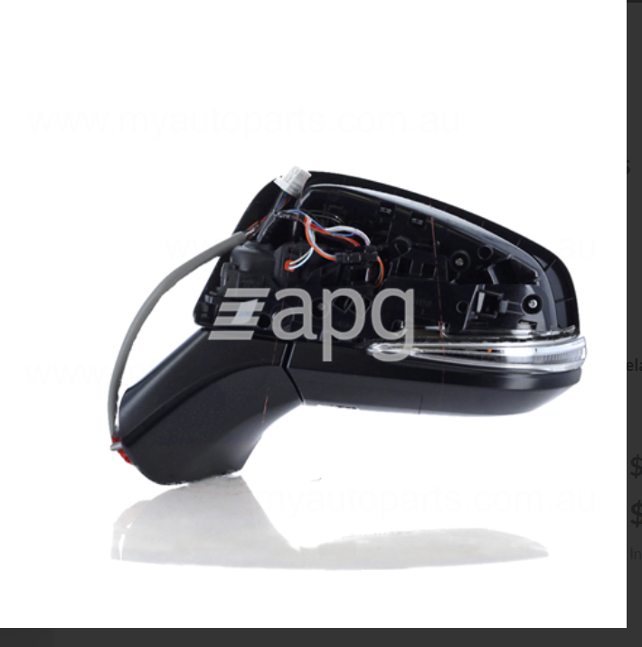 GENUINE LEFT DOOR MIRROR FOR Toyota RAV4 RAV-4 1/2021 Onwards