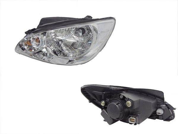 NEW PASSENGER SIDE HEADLIGHT FOR HYUNDAI GETZ TB 10/2005-2011 2-HORIZONTAL BAR