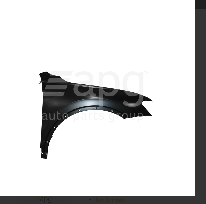 NEW RIGHT FRONT GUARD FENDER FOR VW Volkswagen Tiguan Allspace 5N 2018-ON