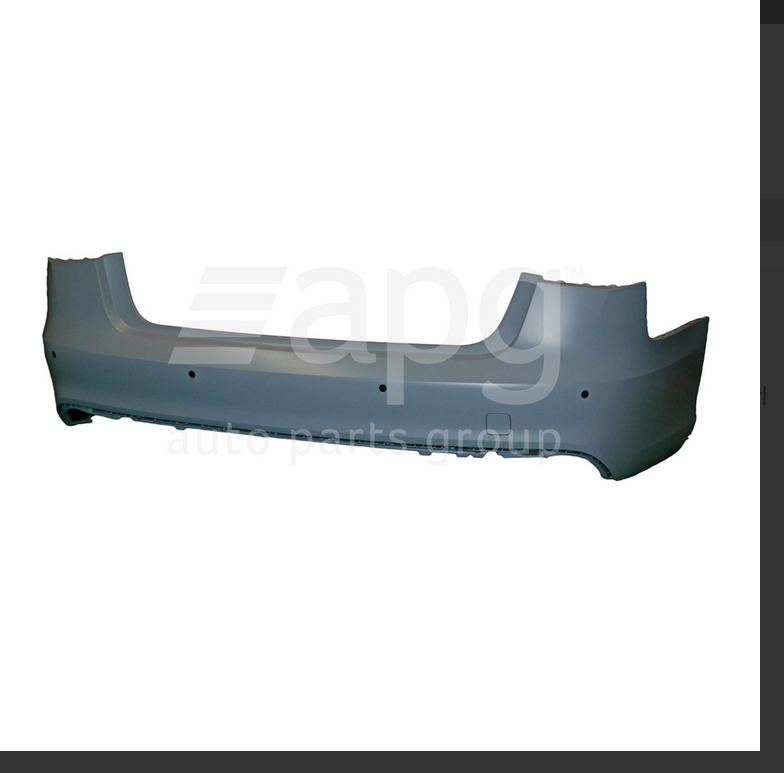 Genuine REAR BAR BUMPER FOR Audi S6 C7 10/2011-9/2013 SEDAN Park Distance Cntrl