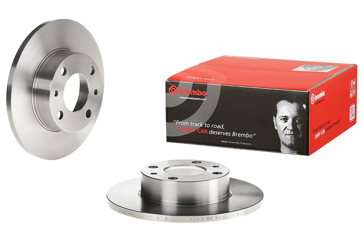 Brembo Disc Brake Rotor FOR Fiat 124-125-127-128-132 1966-1984 *227MM-DISC