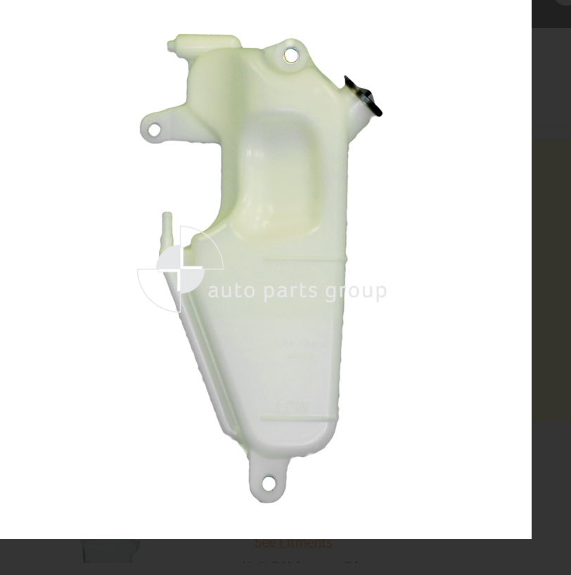 GENUINE RADIATOR COOLANT BOTTLE FOR HINO 300 DIESEL 7/2011-ON