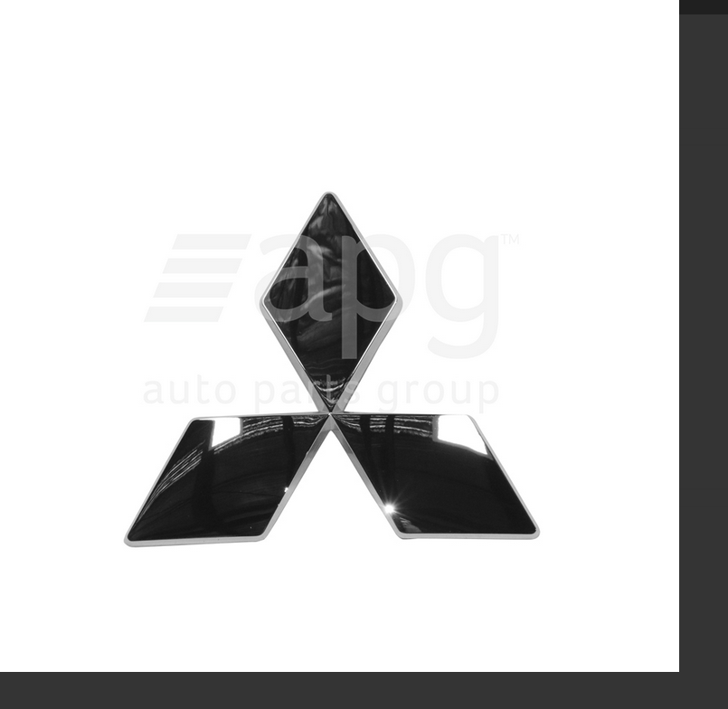 GENUINE GRILLE BADGE EMBLEM FOR MITSUBISHI PAJERO NX 5/2014-11/2016