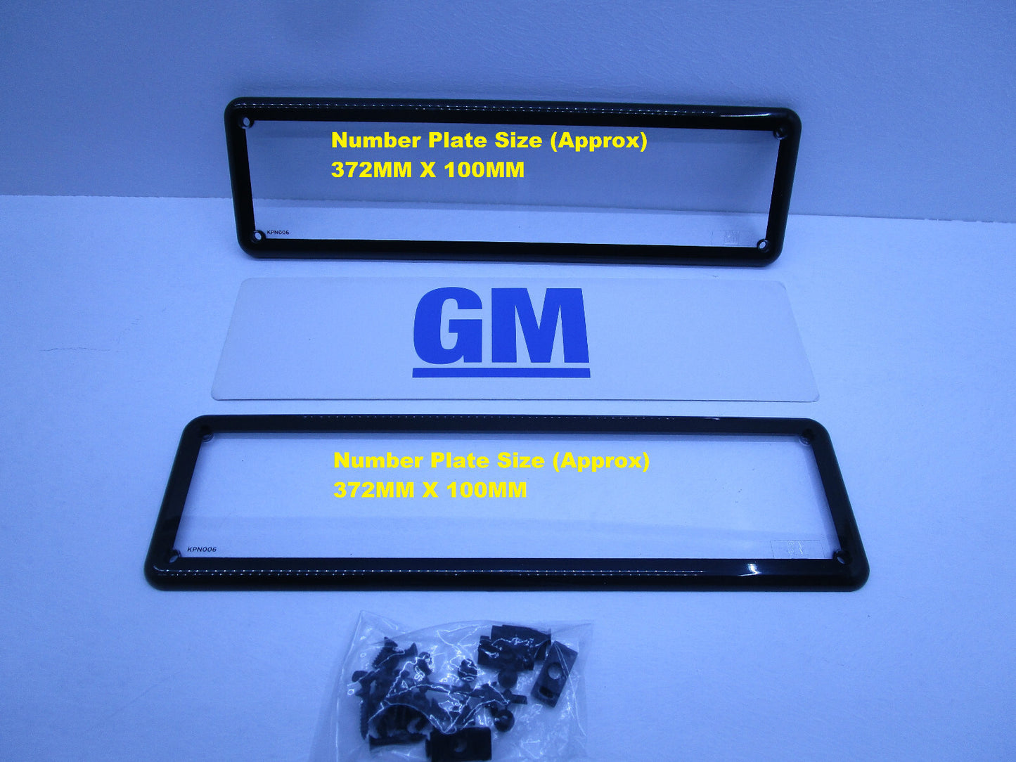 GENUINE PAIR X2 Licence Number Plate FOR HOLDEN COMMODORE VN VP VR VS VT VX VY