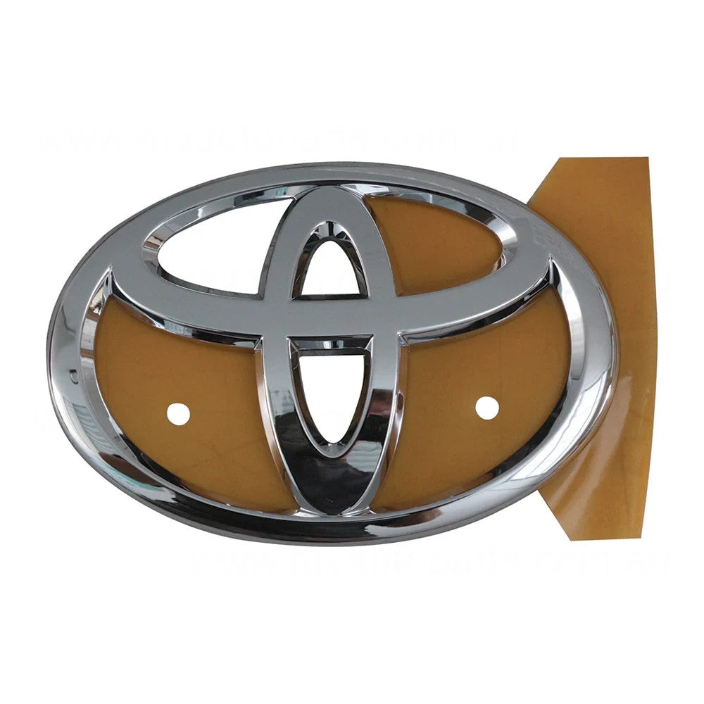 Genuine FRONT GRILLE BADGE EMBLEM FOR Toyota Hilux 2WD 10/1997 to 09/2001