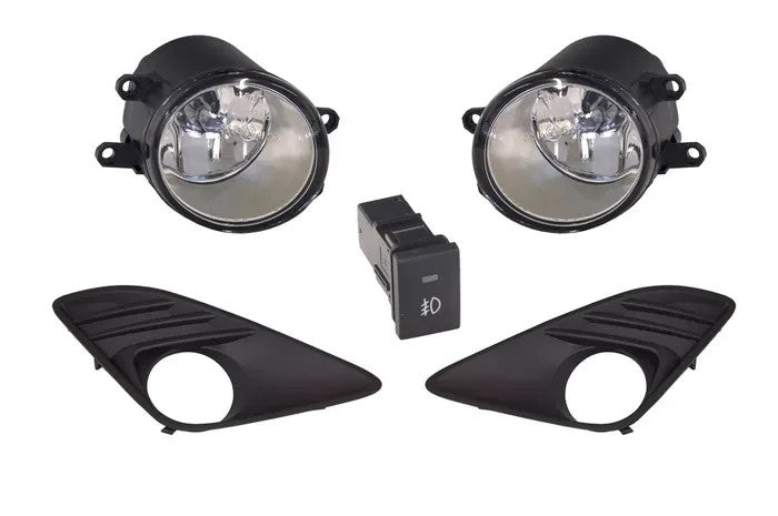 NEW FRONT FOGLIGHT KIT FOR TOYOTA CAMRY ASV50/AHV50 12/11-12/14 FULL SET + WIRE