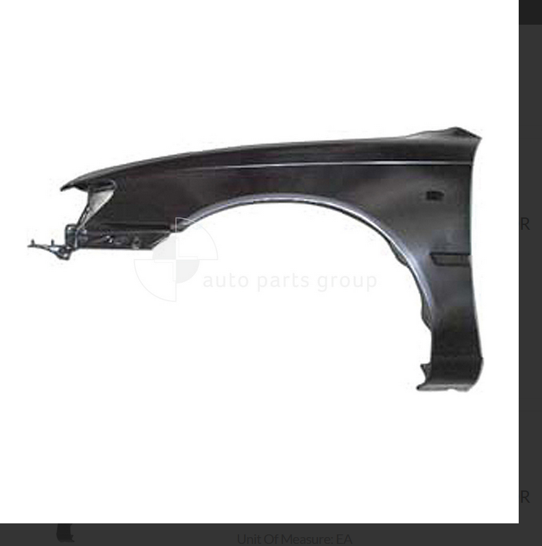 NEW LEFT FRONT GUARD FENDER FOR TOYOTA COROLLA 7/1994-7/1998 4-5 DOOR