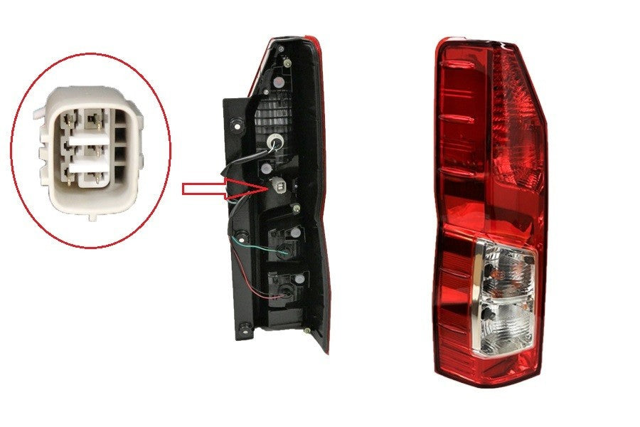 NEW LEFT SIDE TAIL LIGHT FOR TOYOTA HIACE VAN 02/2019 ~ ONWARDS TAILLIGHT