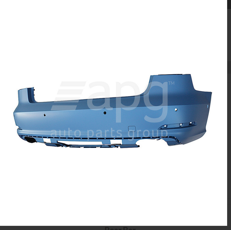 Genuine REAR BAR BUMPER FOR Audi A3 8V 8/14-11-16 SEDAN Park Assist Option TYPE