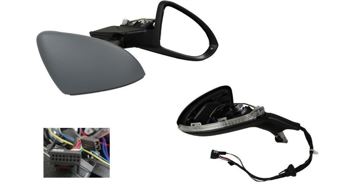 NEW RIGHT SIDE DOOR MIRROR FOR VOLKSWAGEN GOLF MK7 02/2017-ON MK-7 *9+2-PIN*