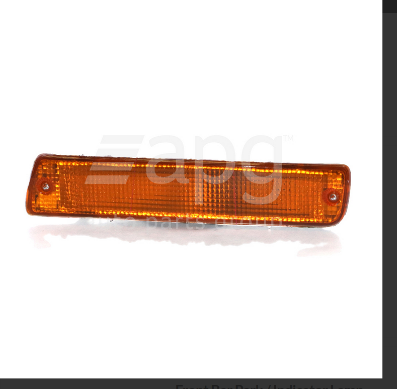 NEW Front Bar Park-Indicator LIGHT LEFT SIDE FOR TOYOTA LANDCRUISER 80 SERIES