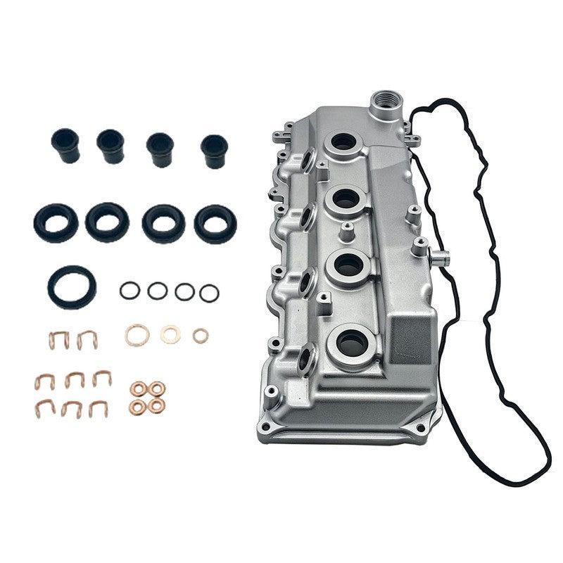 Aluminum Rocker Cover & Gasket FOR Toyota Fortuner KUN50 KUN60 2KD-FTV 2.5L