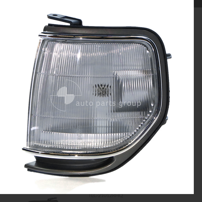 NEW LEFT CORNER BLINKER PARK LIGHT FOR TOYOTA LANDCRUISER 1/1990-1/1998 CHROME