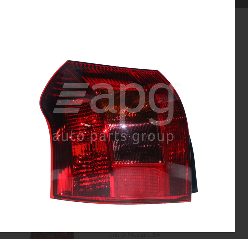 NEW LEFT TAIL LIGHT REAR LAMP FOR TOYOTA COROLLA 10/2001-4/2004 HATCHBACK