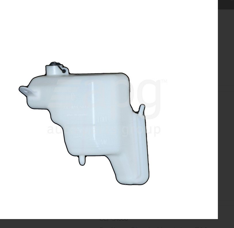 NEW RADIATOR BOTTLE FOR Mitsubishi Lancer 11/2015-12/2017 2.0P 4B11 & 2.4P 4B12