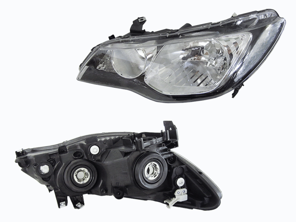 NEW LEFT SIDE HEADLIGHT FOR HONDA CIVIC FD 02/2006 ~ 12/2008