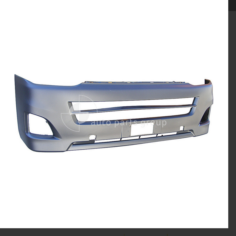 NEW FRONT BUMPER BAR COVER FOR TOYOTA HIACE 8/2010-12/2013 LWB STD ROOF