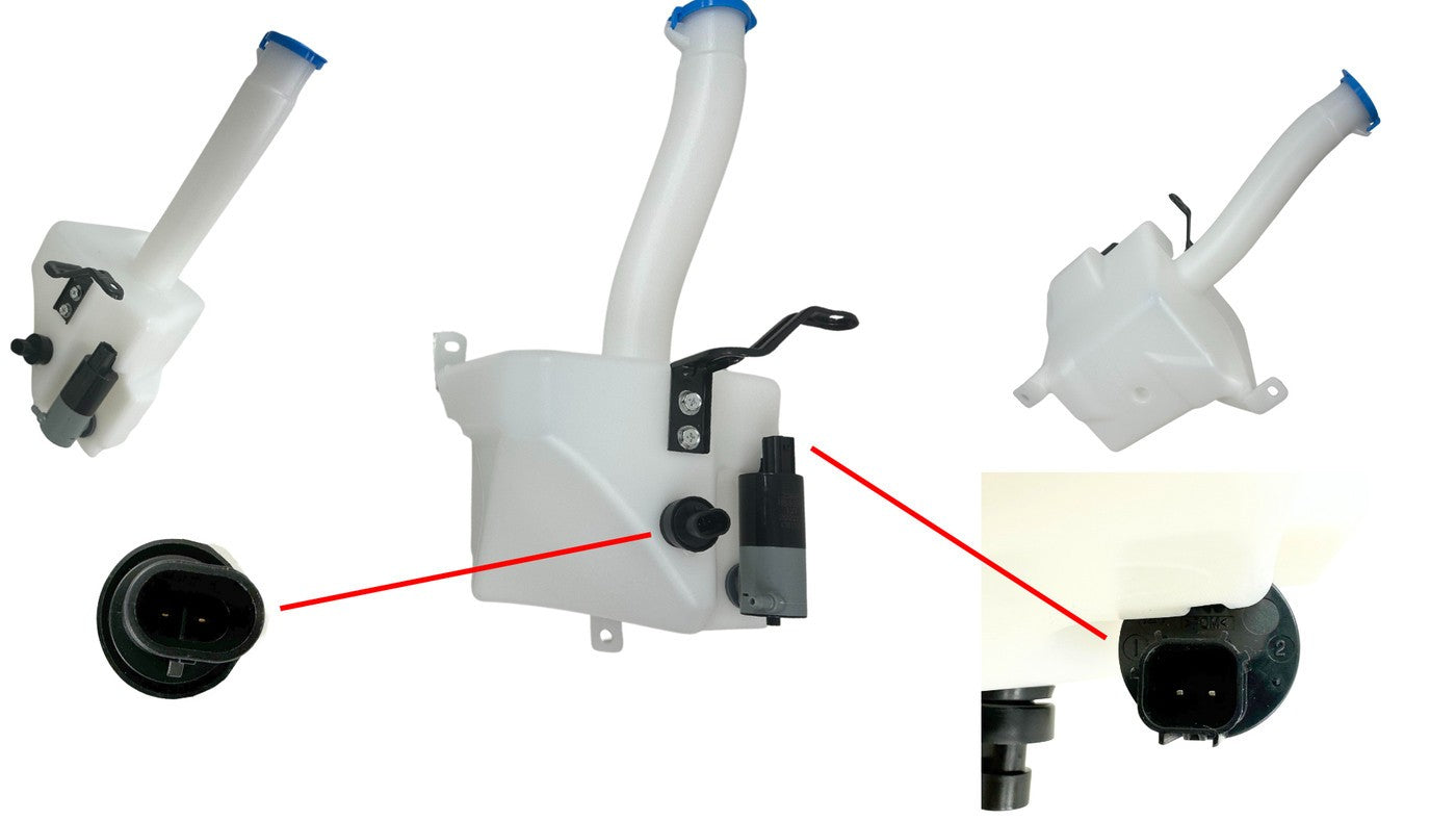 NEW WASHER BOTTLE FOR MAZDA BT50 UP/UR 10/2011-05/2020 WITH MOTOR WITH SENSOR