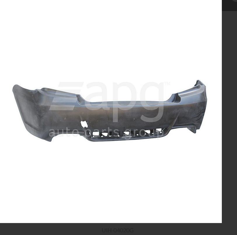 GENUINE REAR BUMPER BAR FOR SUBARU IMPREZA SEDAN 7/2010-8/2013 WRX