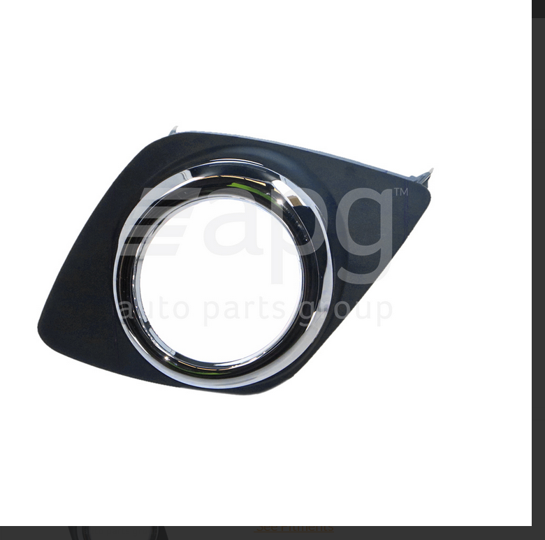NEW FRONT DRIVER RIGHT SIDE FOG LIGHT COVER BEZEL FOR TOYOTA RAV4 8/2008-12/2012