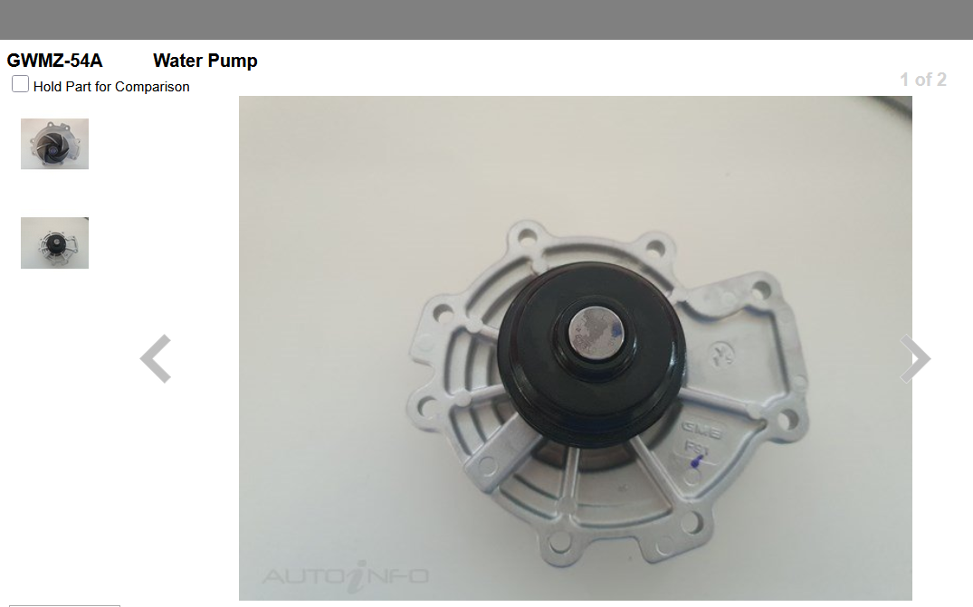 GENUINE GMB WATER PUMP+GASKET+SILICONE FOR Ford Escape 3.0 BA,ZA All-wheel Drive