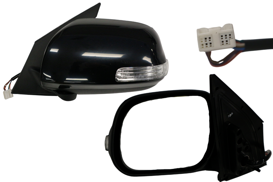 NEW LEFT SIDE DOOR MIRROR FOR TOYOTA RAV4 ACA30 SERIES 08/2008-11/2012 9-PIN
