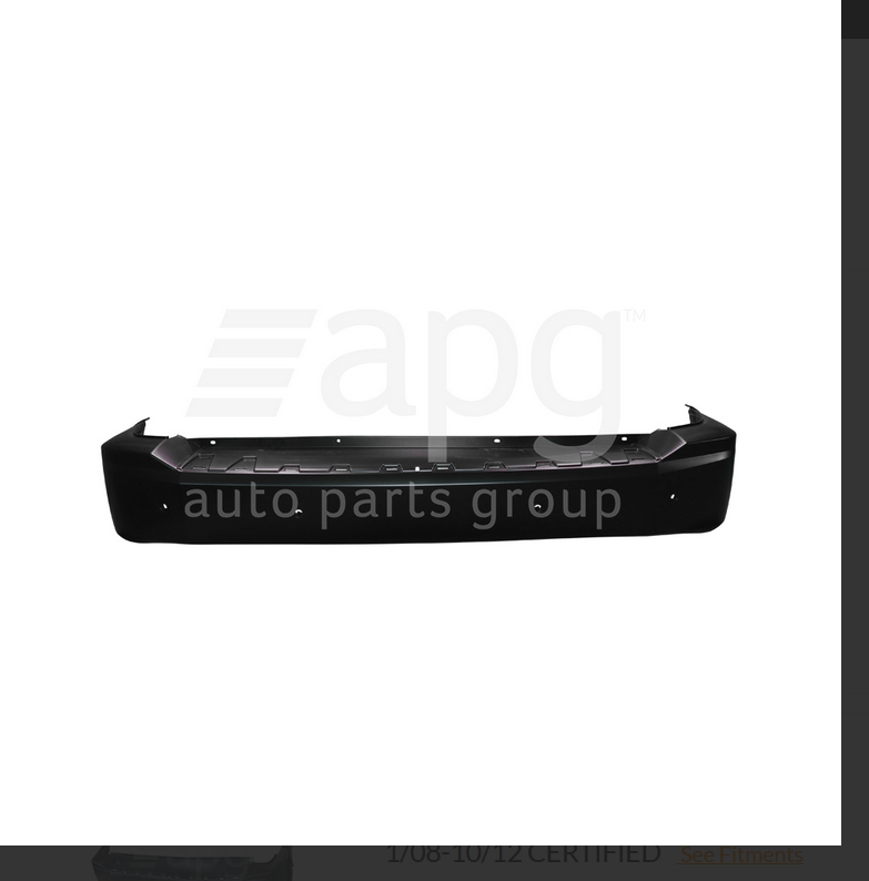 NEW REAR BUMPER BAR FOR JEEP CHEROKEE 1/2008-10/2012