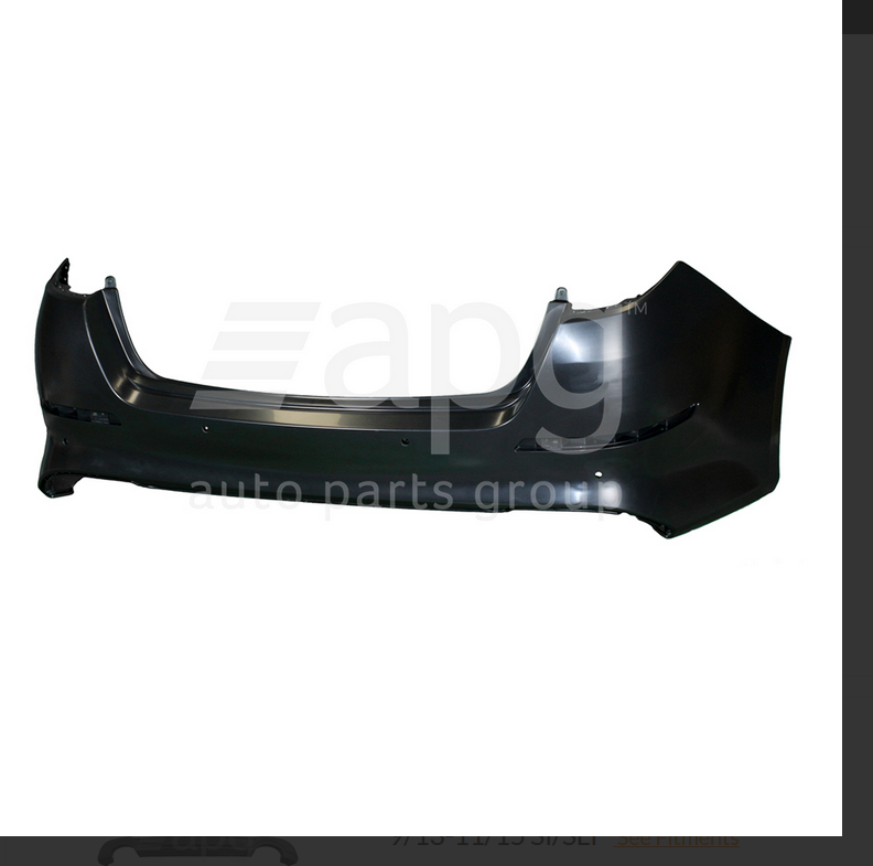 Genuine REAR BUMPER BAR COVER FOR KIA OPTIMA TF 4-DOOR SEDAN 9/2013-11/2015 ALL
