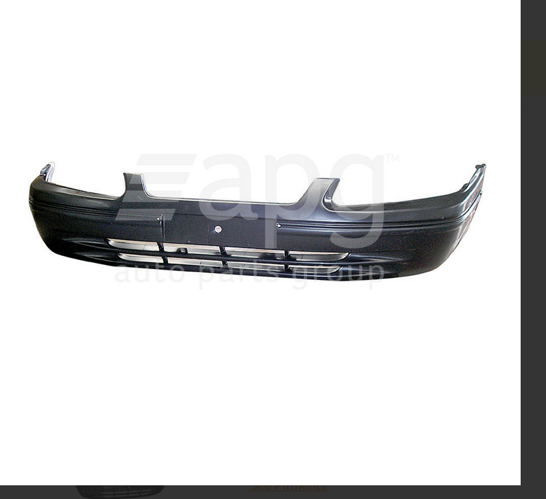 NEW FRONT BAR COVER BUMPER FOR TOYOTA CAMRY 7/1997-7/2002 WITH MOULD TYPE