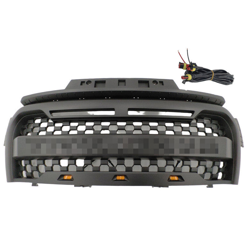 FRONT GRILLE Matte Black Grille With LED For GWM Cannon 2020-2022 GREAT WALL