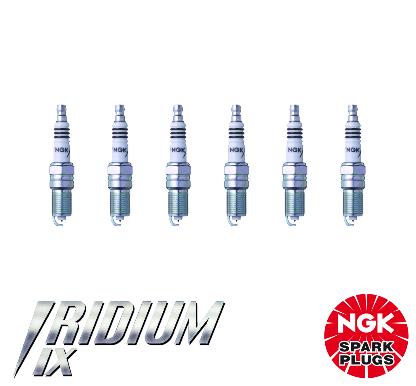 6x IRIDIUM GENUINE NGK SPARK PLUG FOR Toyota Lexcen VR 3.8L V6 (L27)