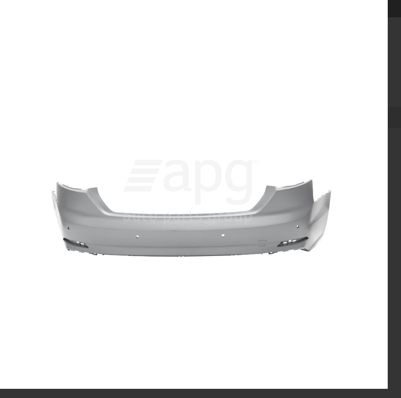 Genuine REAR BAR BUMPER FOR Audi A5 F5 9/2017-2/2019 With Park Assist TYPE