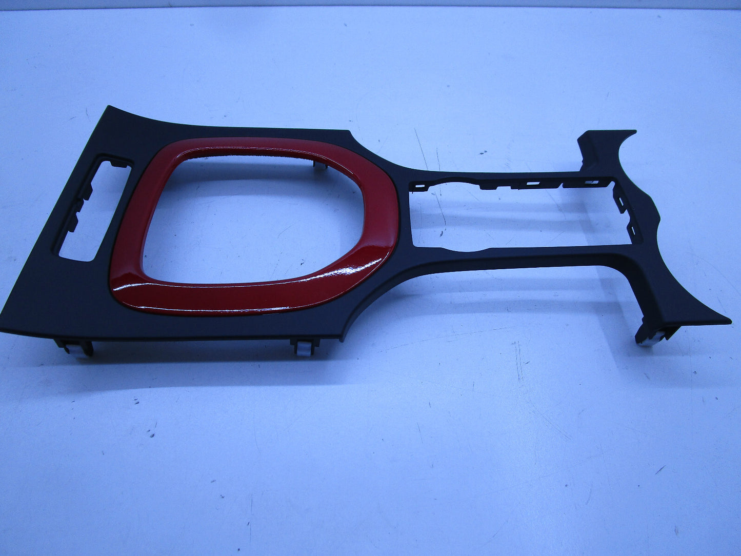 MAT BLACK RED CENTER Gear Surround Centre Trim FOR HOLDEN COMMODORE VE SERIES-2