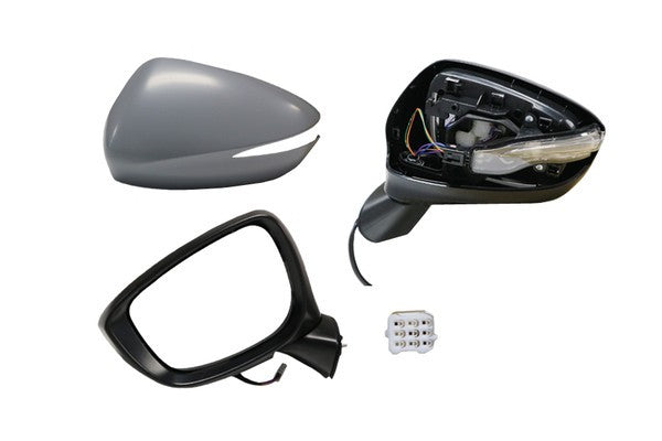 NEW PASSENGER SIDE DOOR MIRROR FOR MAZDA CX-5 KE 11/2014 ~ 01/2017 *6-PIN*