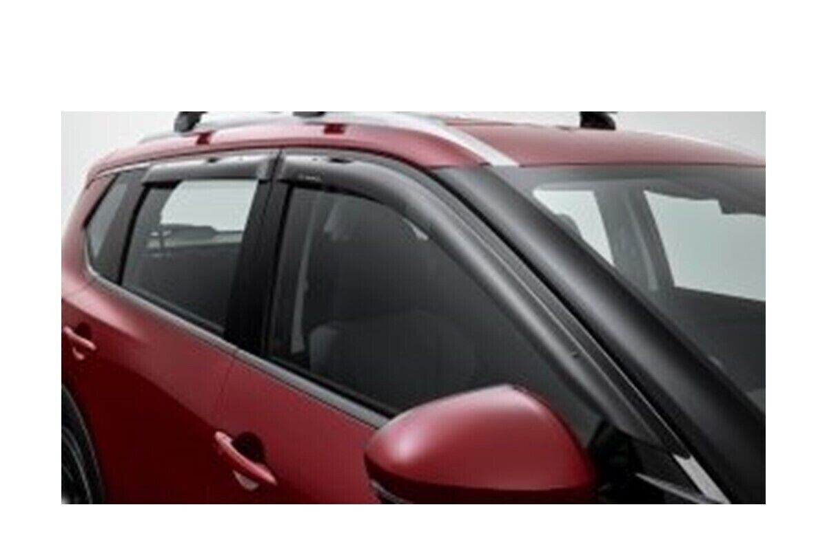 GENUINE FULL X4 WEATHERSHIELD KIT BLACK FOR NISSAN X-TRAIL T33 XTRAIL T-33