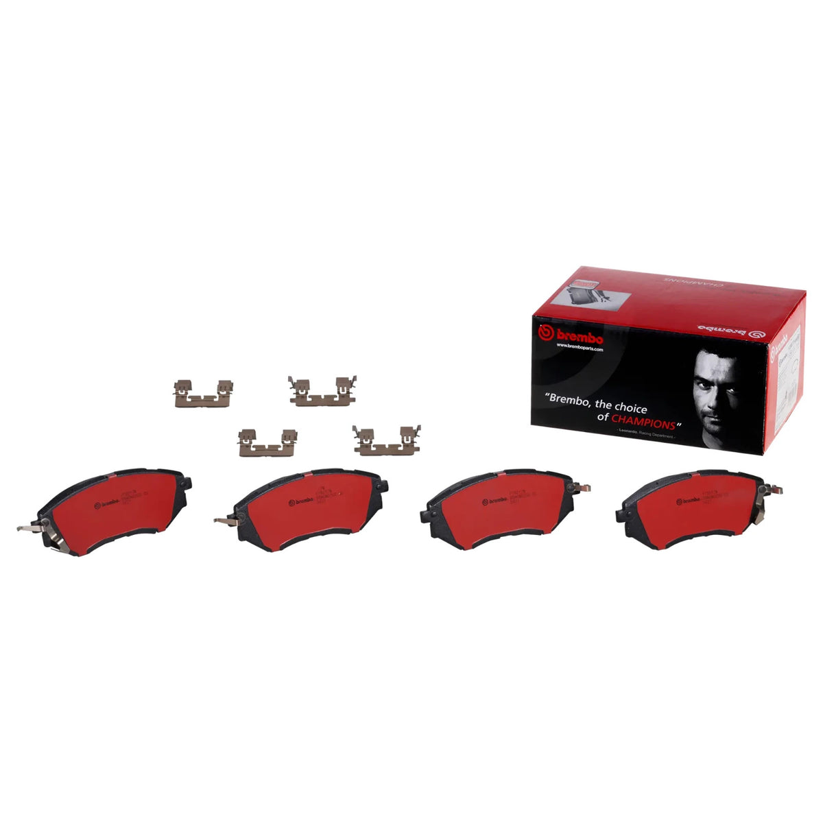 Brembo FRONT Brake Pad Set For Subaru Forester: (SG 2005–2012, SJ 2012–2018)
