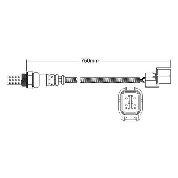 NEW Exhaust O2 Oxygen Sensor FOR Honda Jazz 1.3L / 1.5L L13A1 & L15A1