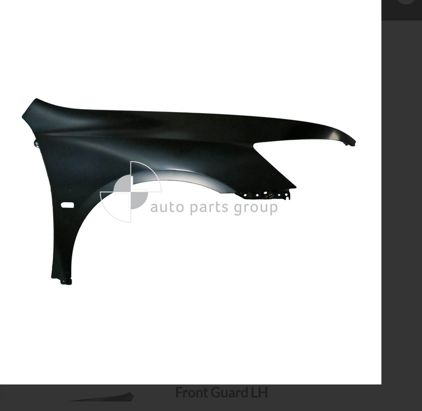 NEW RIGHT FRONT GUARD FOR HONDA ACCORD 2/2005-2/2008 BLINKER HOLE TYPE