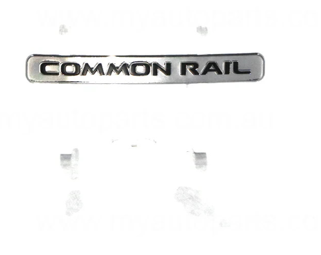 Genuine REAR TAIL GATE BADGE EMBLEM FOR MITSUBISHI TRITON MQ 4/2015-11/2018